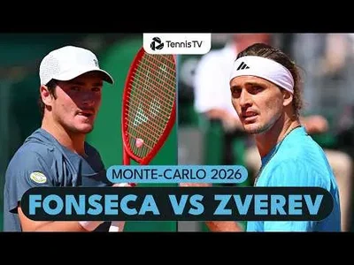 Alexander Zverev bat Joao Fonseca à Monte-Carlo 2026 – Quart de finale