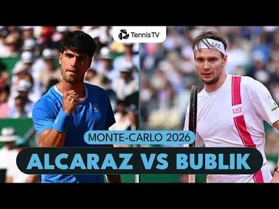 Alcaraz bat Bublik à Monte-Carlo 2026 – Quart de finale