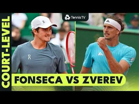 Alexander Zverev bat Joao Fonseca à Monte-Carlo 2026 – Quart de finale
