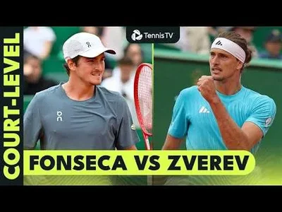 Alexander Zverev bat Joao Fonseca à Monte-Carlo 2026 – Quart de finale