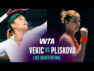 Donna Vekic bat Karolina Pliskova à Linz 2026 – Quart de finale