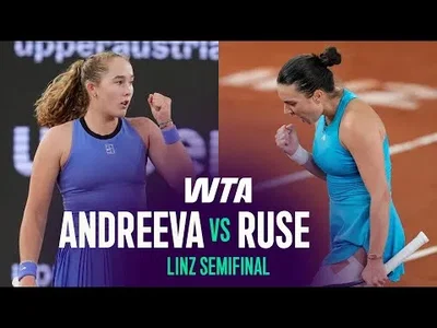 Mirra Andreeva bat Elena-Gabriela Ruse à Linz 2026 – Demi-finale
