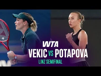 Potapova bat Vekic à Linz 2026 – Demi-finale