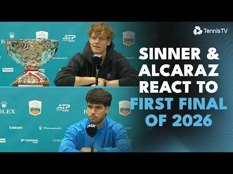 Sinner bat Alcaraz à Monte-Carlo 2026 – Finale