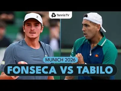 João Fonseca bat Alejandro Tabilo à Munich 2026 – 1er tour