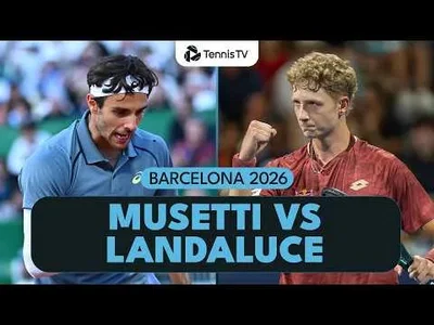 Lorenzo Musetti bat Martin Landaluce à Barcelone 2026 – Premier tour