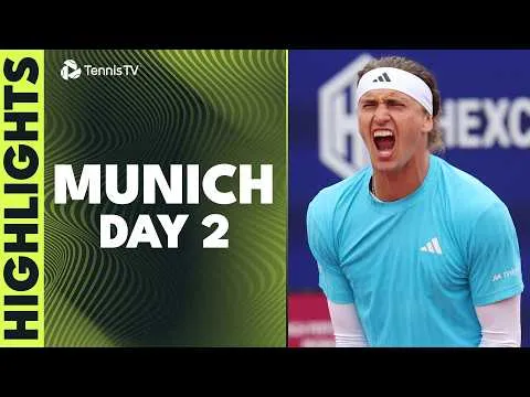Zverev bat Kecmanovic à Munich 2026 – 1er tour