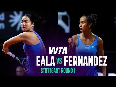 Fernandez bat Eala à Stuttgart 2026 – 1er tour