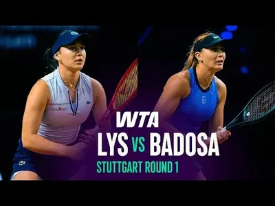 Lys bat Badosa à Stuttgart 2026 – Premier tour