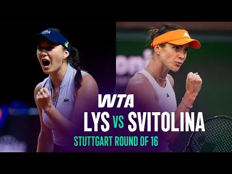 Elina Svitolina écarte Eva Lys à Stuttgart 2026 – 2e tour
