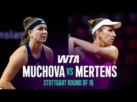 Muchova bat Mertens à Stuttgart 2026 – Deuxième tour