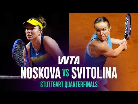 Elina Svitolina bat Linda Noskova à Stuttgart 2026 – Quart de finale