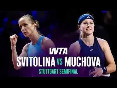 Karolina Muchova bat Elina Svitolina à Stuttgart 2026 – Demi-finale