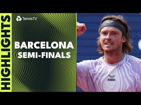 Arthur Fils et Andrey Rublev se qualifient pour la finale de Barcelone grâce à des remontailles en trois sets
