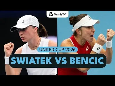Bencic bat Swiatek à l'United Cup 2026 – Finale