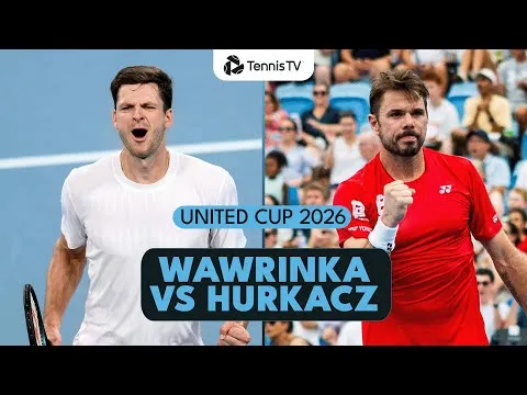 Hubert Hurkacz bat Stan Wawrinka à l'United Cup 2026 – Finale