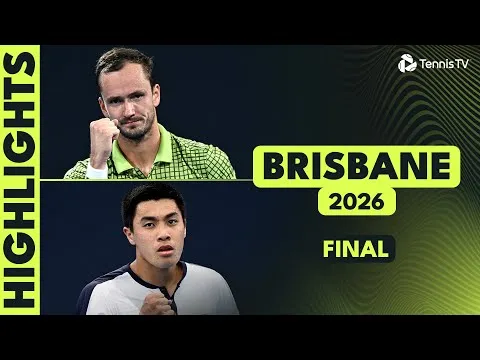 Daniil Medvedev bat Brandon Nakashima à Brisbane 2026 – Finale