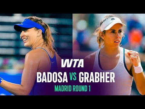 Grabher bat Badosa à Madrid 2026 – 1er tour