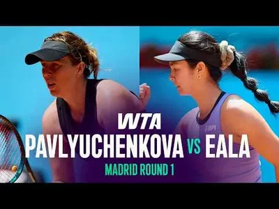 Eala bat Pavlyuchenkova à Madrid 2026 – Premier tour