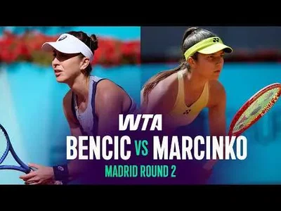 Bencic domine Marcinko à Madrid 2026 – 2e tour