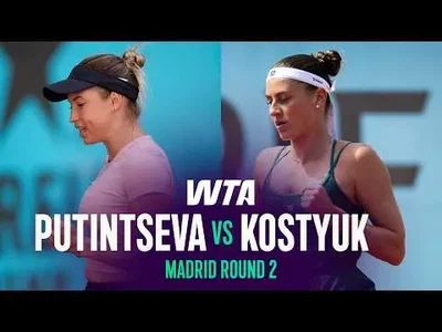 Kostyuk bat Putintseva à Madrid 2026 – 2e tour