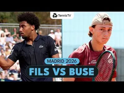 Arthur Fils domine Ignacio Buse au Madrid 2026 – 2e tour
