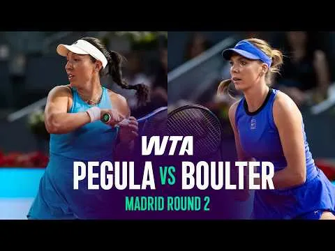 Pegula bat Boulter à Madrid 2026 – 2e tour