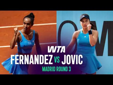 Fernandez bat Jovic à Madrid 2026 – Troisième tour