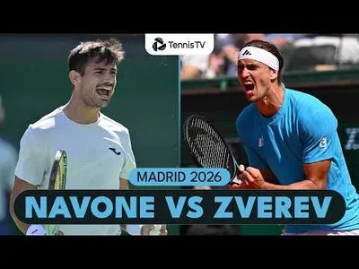 Alexander Zverev bat Mariano Navone à Madrid 2026 – 2e tour