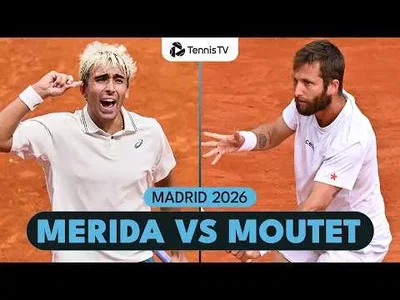 Daniel Merida Aguilar bat Corentin Moutet à Madrid 2026 – 2e tour