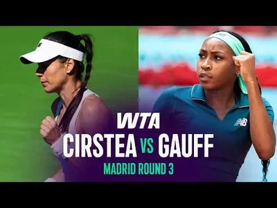 Gauff bat Cîrstea à Madrid 2026 – 3e tour