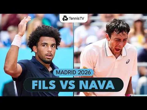 Fils bat Nava à Madrid 2026 – 3e tour