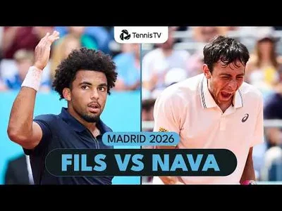 Fils bat Nava à Madrid 2026 – 3e tour