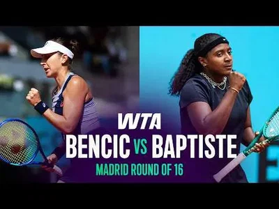 Baptiste élimine Bencic à Madrid 2026 – Huitième de finale