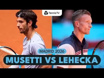 Lehecka bat Musetti à Madrid 2026 – Huitième de finale