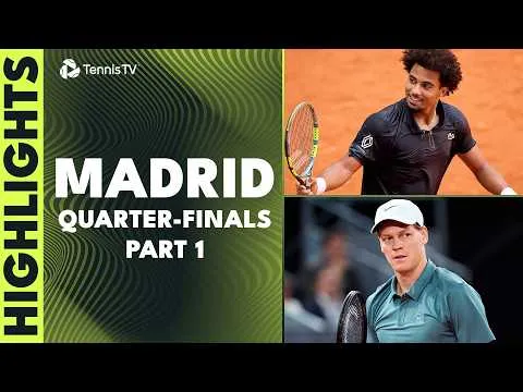 Sinner prolonge sa série sur terre battue alors que Fils prend sa revanche sur Lehecka en quarts de finale à Madrid 2026