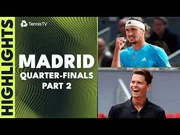 Zverev domine Cobolli à Madrid 2026 – Quart de finale
