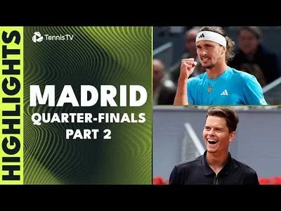 Zverev domine Cobolli à Madrid 2026 – Quart de finale