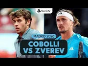 Zverev bat Cobolli à Madrid 2026 – Quarts de finale