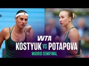 Marta Kostyuk bat Anastasia Potapova à Madrid 2026 – Demi-finale