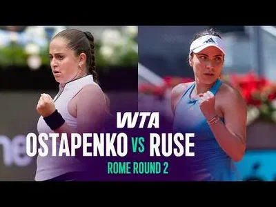 Jelena Ostapenko bat Elena-Gabriela Ruse à Rome 2026 – Deuxième tour