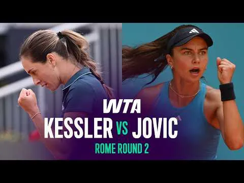 Iva Jovic bat McCartney Kessler à Rome 2026 – 2e tour