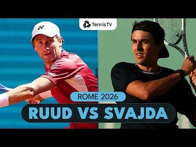 Ruud bat Svajda à Rome 2026 – 2e tour
