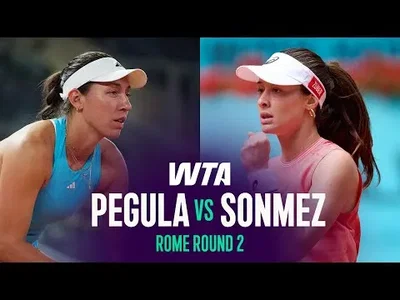 Jessica Pegula domine Zeynep Sonmez à Rome 2026 – 2e tour