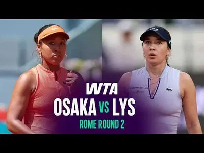 Naomi Osaka bat Eva Lys au tournoi de Rome 2026 – 2e tour