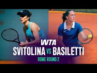 Elina Svitolina bat Noemi Basiletti à Rome 2026 – Deuxième tour