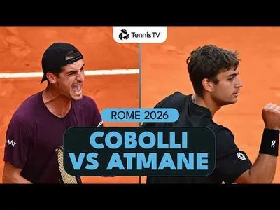 Flavio Cobolli bat Terence Atmane au Rome 2026 – 2e tour