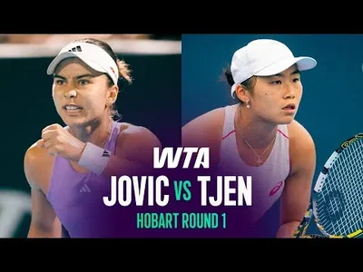 Jovic domine Tjen à Hobart 2026 – Premier tour