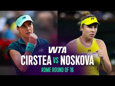 Sorana Cirstea élimine Linda Noskova à Rome 2026 – Huitième de finale