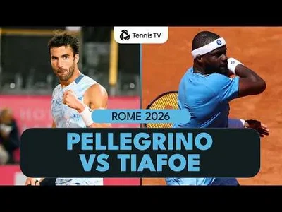 Andrea Pellegrino bat Frances Tiafoe à Rome 2026 – 3e tour